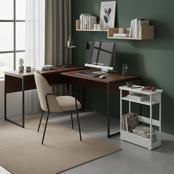 Narrow Side Table, 3-Tier Slim End Table - Image 8