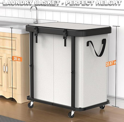 190L Large Fashion Laundry Basket - Image 4