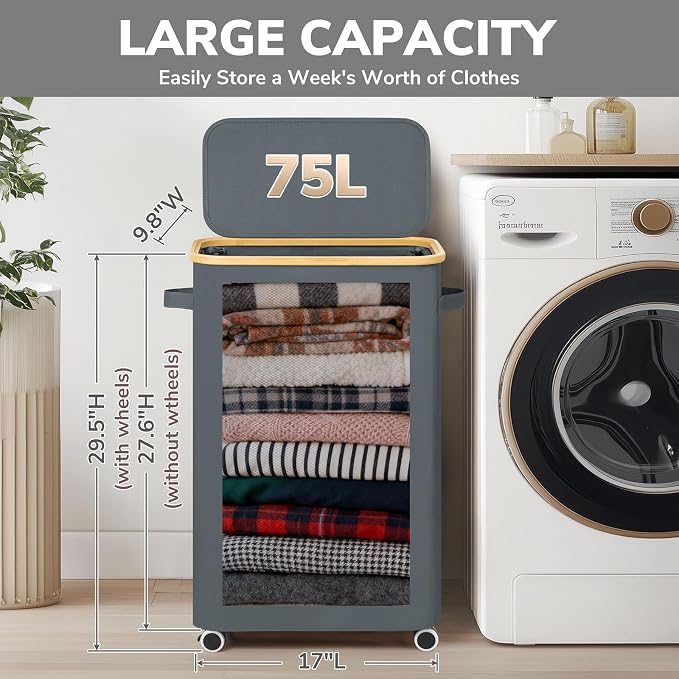 Goodpick Slim Laundry Basket - Image 3