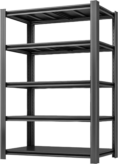 5-Tier Metal Storage Shelving Unit, 000 lbs Capacity Adjustable Garage Shelves by LIJIUHOME