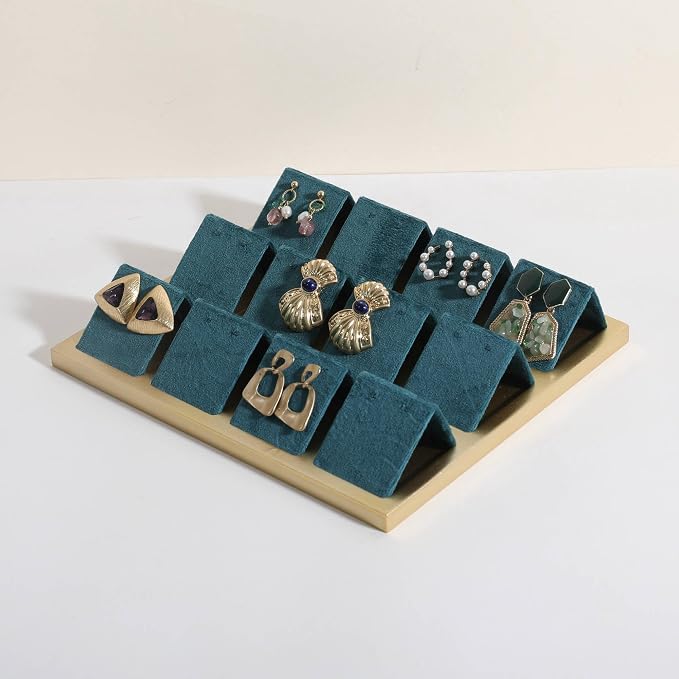GemeShou Golden coated earring display stand by GemeShou