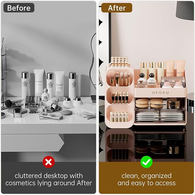 UFORU Makeup Organizer Countertop - Image 7