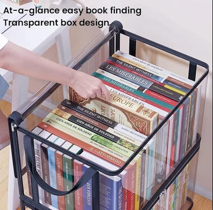 3 Pack Large Clear Thick Plastic Storage Box - Image 5