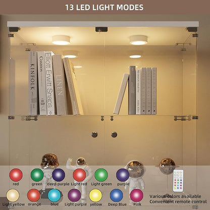 Beauty4U Glass Display Cabinet - Image 3