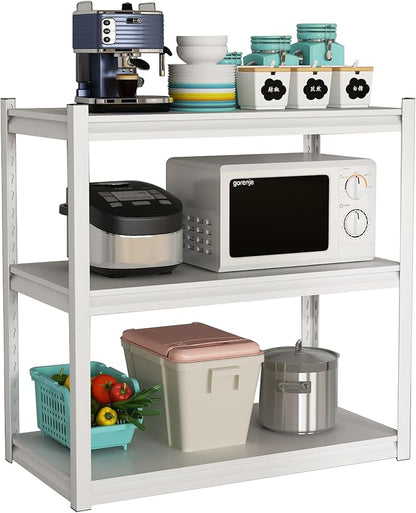 Garage Shelving Adjustable 3 Tier Heavy Duty Metal Storage Shelves Adjustable by Elitehouse
