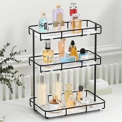 Bathroom Organizer Countertop Perfume Organizer Makeup Organizer Cosmetics by Dobbyby