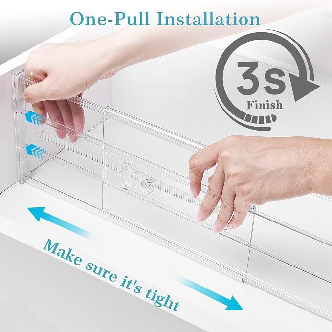 Vtopmart 8 Pack 6" Tall Upgrade Drawer Dividers - Image 6