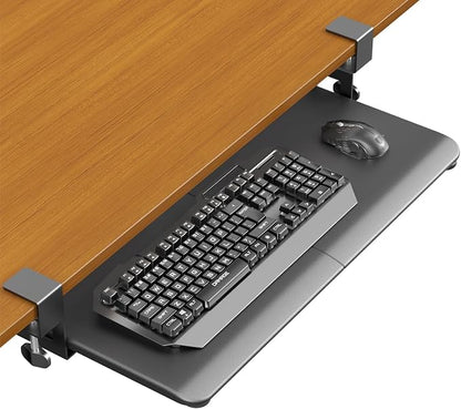 ERGOMAKER Keyboard Tray Under Desk, Pull Out Keyboard Tray by ERGOMAKER