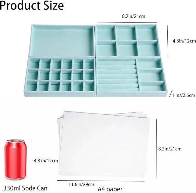 Stackable Jewelry Organizer Trays - Image 4