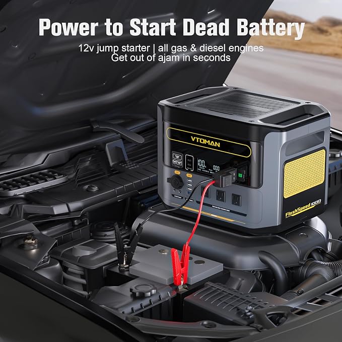 VTOMAN FlashSpeed 1000 Portable Power Station - Image 3
