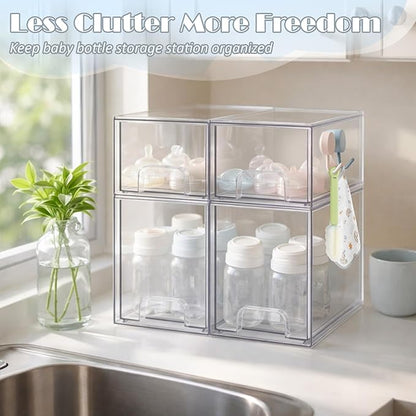 Baby Bottle Organizer with Hooks - Image 4