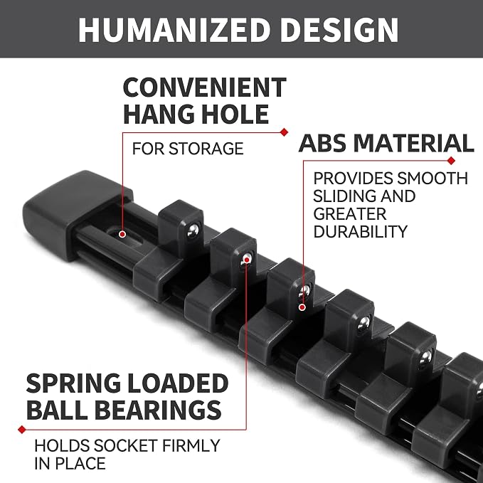 Socket Organizer Drive ABS Tools - Image 5