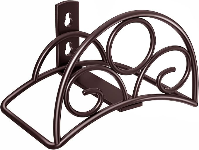 Metal Garden Hose Holder by niffgaff