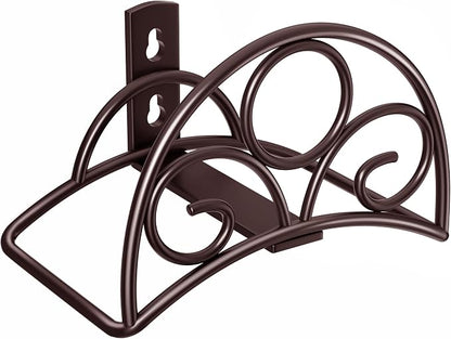 Metal Garden Hose Holder by niffgaff