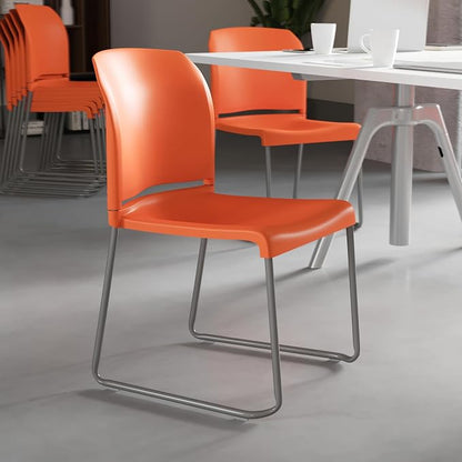 Flash Furniture Hercules Series Contoured Stacking Chairs - Image 6