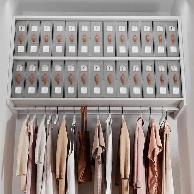 4 Pack Bed Sheet Storage Organizers- Premium Fabric Closet Organizer - Image 6