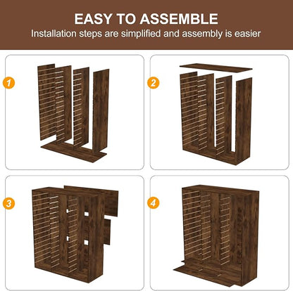TQVAI Literature Organizer, Heavy Duty 48 Compartments Countertop Mail Organizer - Image 9