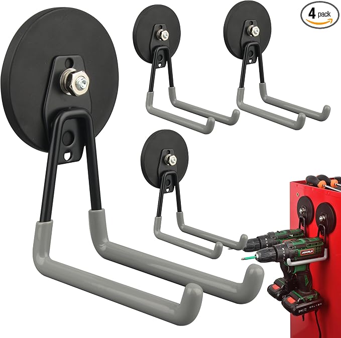 ULIBERMAGNET Magnetic Hooks, Heavy Duty Magnet Hooks, Large Manget by ULIBERMAGNET