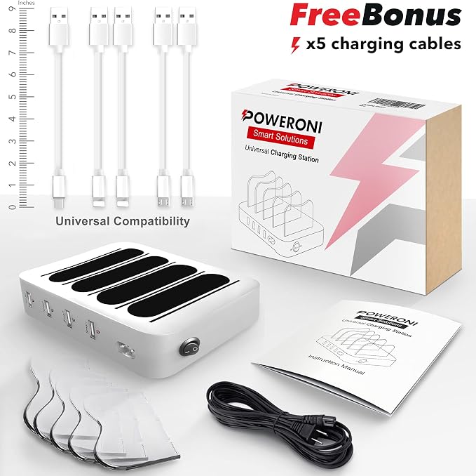 4 Port USB Charging Station - Image 6