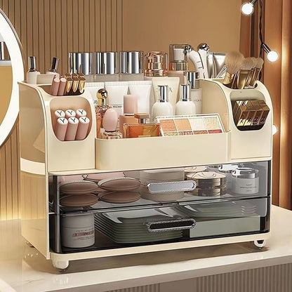 Makeup Organizer with Drawers for Vanity, Bathroom Countertop Organizer with - Image 2