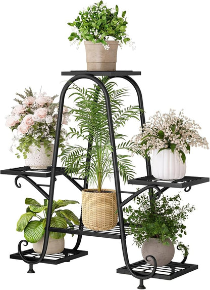 INGIORDAR Plant Stand Indoor Outdoor Shelf Metal Holder Pot Rack Multiple by INGIORDAR