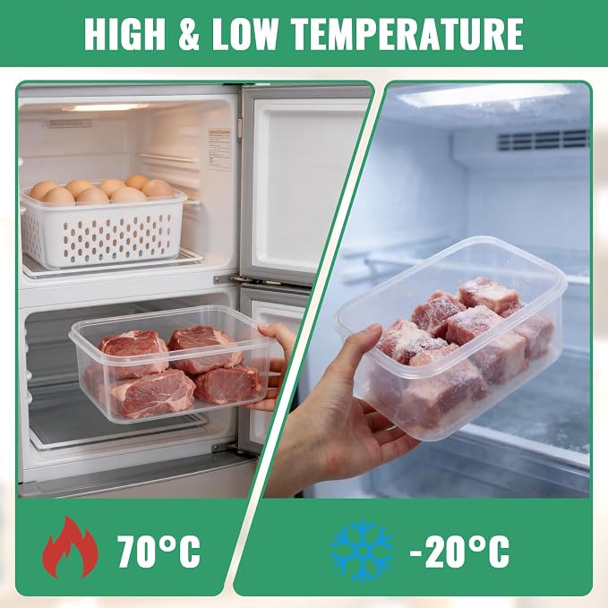 5 PCS Fruit Storage Containers for Fridge Produce Containers for Fridge - Image 7