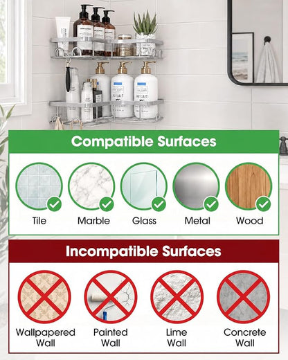 Sakugi Corner Shower Caddy - Image 3