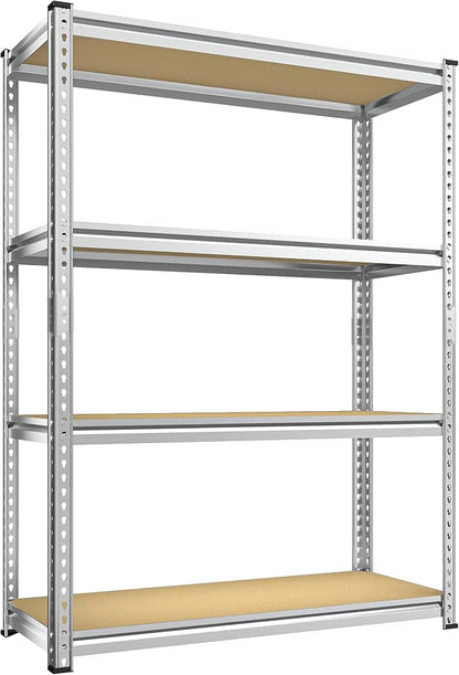 REIBII Storage Shelves Adjustable Metal Shelving 1600LBS Garage Shelves by REIBII