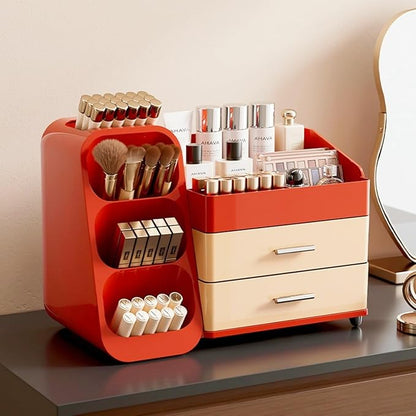Makeup Organizer with Drawers, Large Capacity Countertop Organizer - Image 3