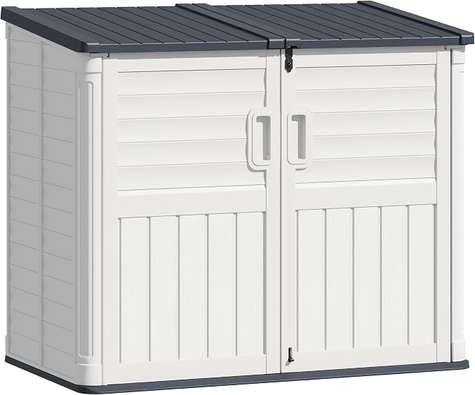 TUOZE 34 Cu Ft Resin Storage Shed by Unknown