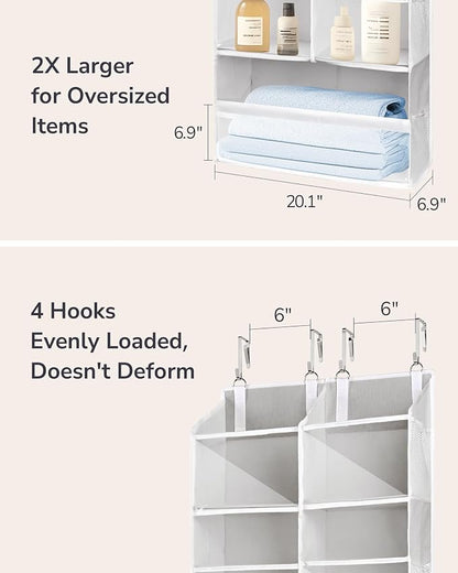 ULG Over the Door Organizer, 5-Tier Extra Large Hanging Storage - Image 6