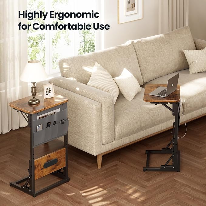 HLDIRECT C Shaped End Table - Image 6