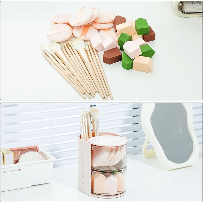 FABROK 2-Layer Clear Hair Accessories Organizer - Image 5