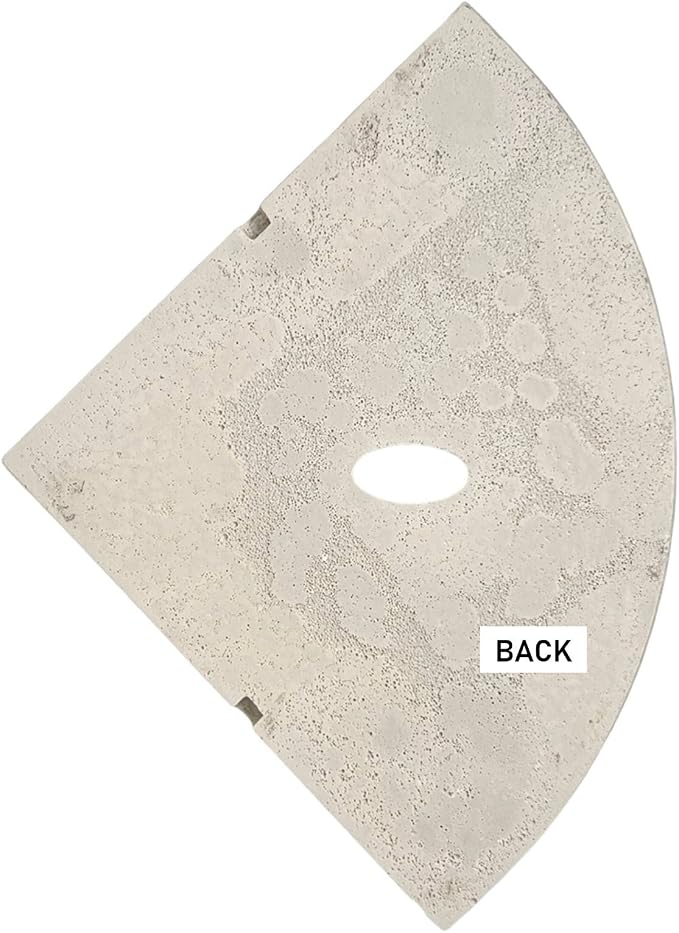 Tenedos Resin Decor 8 inch Corner Bathroom Shower Shelf Tile Flatback Wall - Image 8