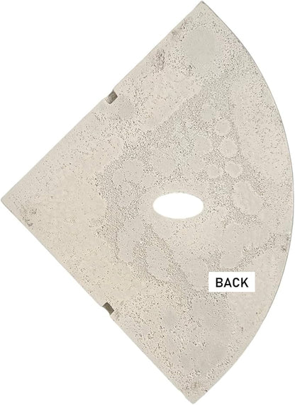 Tenedos Resin Decor 8 inch Corner Bathroom Shower Shelf Tile Flatback Wall - Image 8