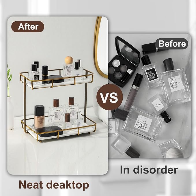 Bathroom Organizer Countertop Perfume Organizer Makeup Organizer Cosmetics - Image 4