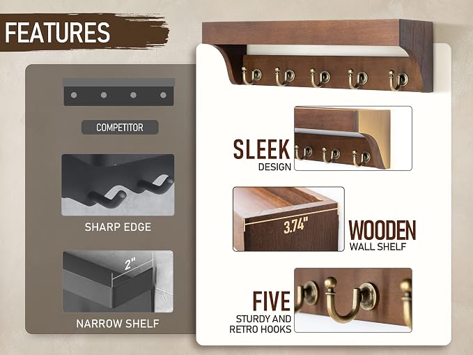 Rebee Vision Farmhouse Key Holder - Image 5
