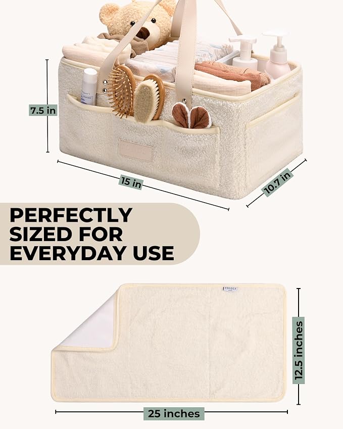 Baby Diaper Caddy Organizer - Image 8