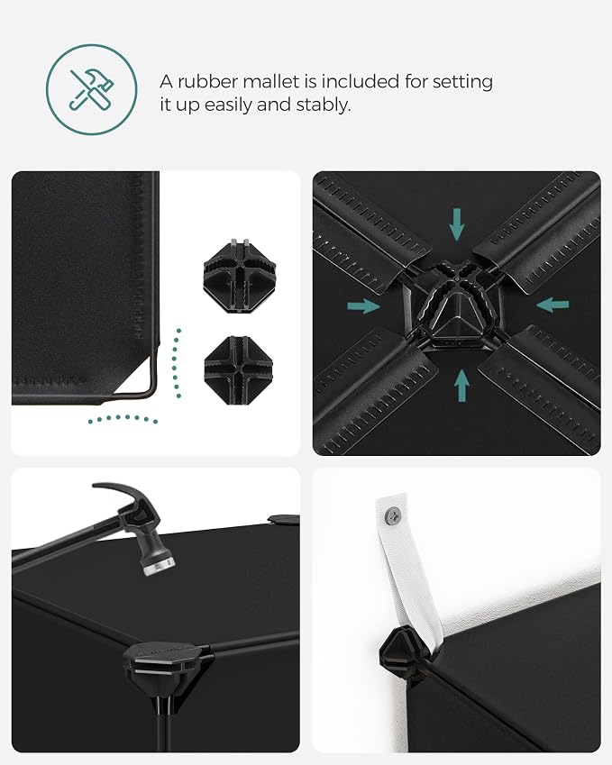 SONGMICS Cube Storage Organizer, Closet Organizers and Storage, Room - Image 7