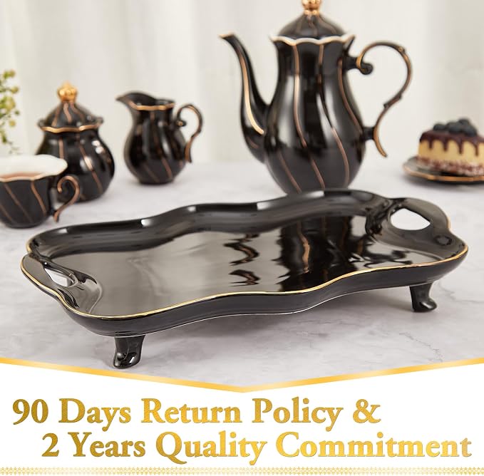 DUJUST Porcelain Serving Tray - Image 5