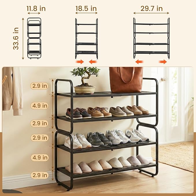 Expandable Shoe Rack - Image 2