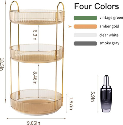 YCIA&DONE 360 Rotating Makeup Organizer and Storage - Image 4