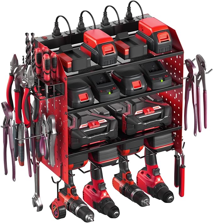 CCCEI Modular Pegboard Rack Power Tool Organizer by CCCEI