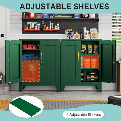 pozdeg 35.43" Metal Storage Cabinet - Image 5