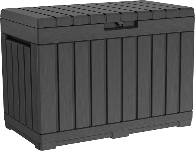Keter Kentwood 50 Gallon Resin Deck Box-Organization and Storage by Unknown