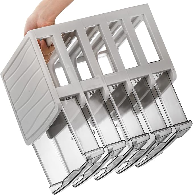 DEAYOU 5 Drawer Desktop Storage Bin Unit, Small Plastic Organizer, Mini - Image 4