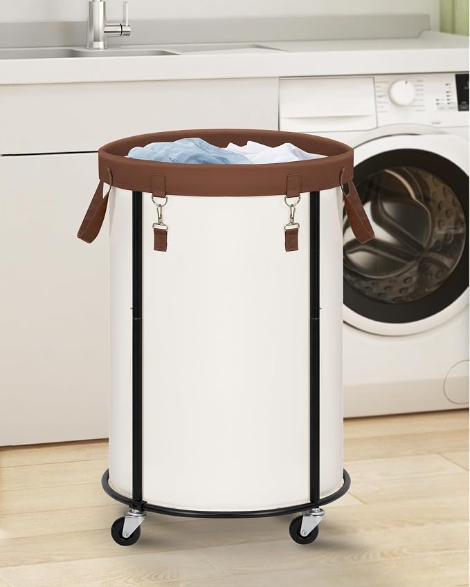 STORAGE MANIAC Rolling Laundry Hamper - Image 7