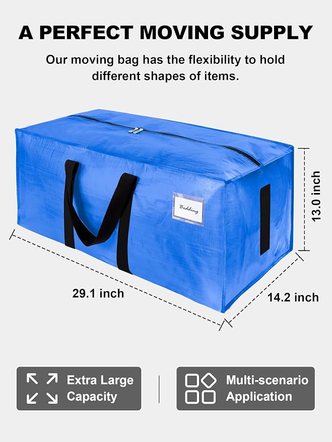HOMESURE Supports 200lbs Heavy Duty Moving Bags - Image 5