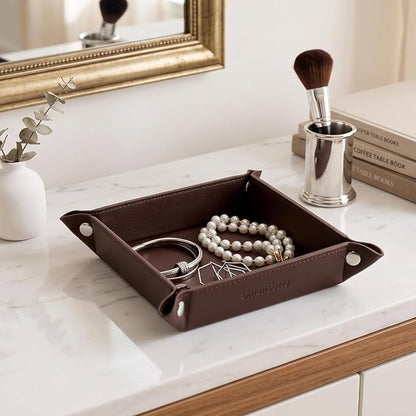 UnionBasic Small Jewelry Tray for Rings Watches Earrings, Entryway Catchall - Image 4