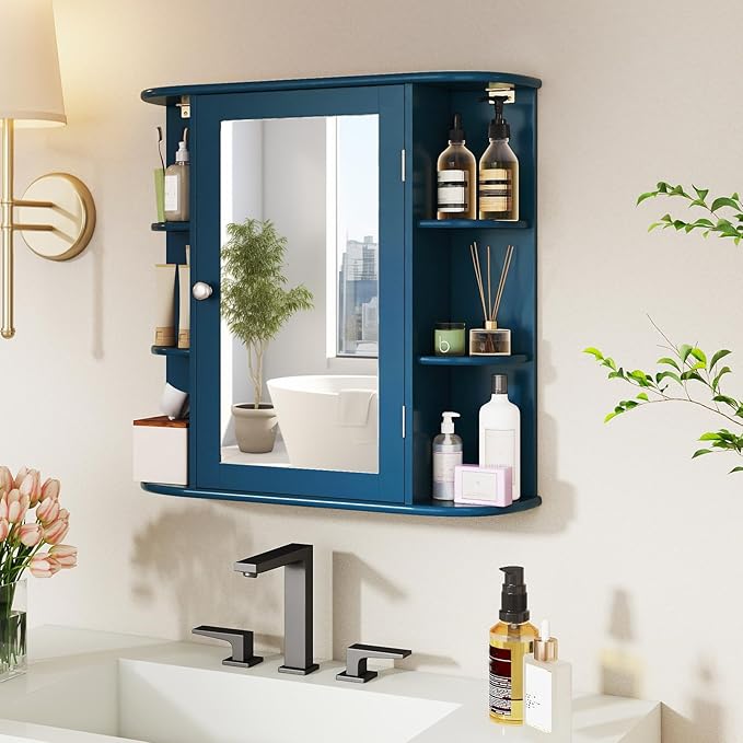 Tangkula Bathroom Medicine Cabinet - Image 4
